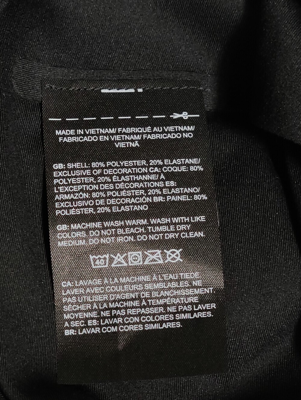 The North Face TNF x SKIMS Refina Leggings Onyx Women Small NEW - Picture 5 of 7